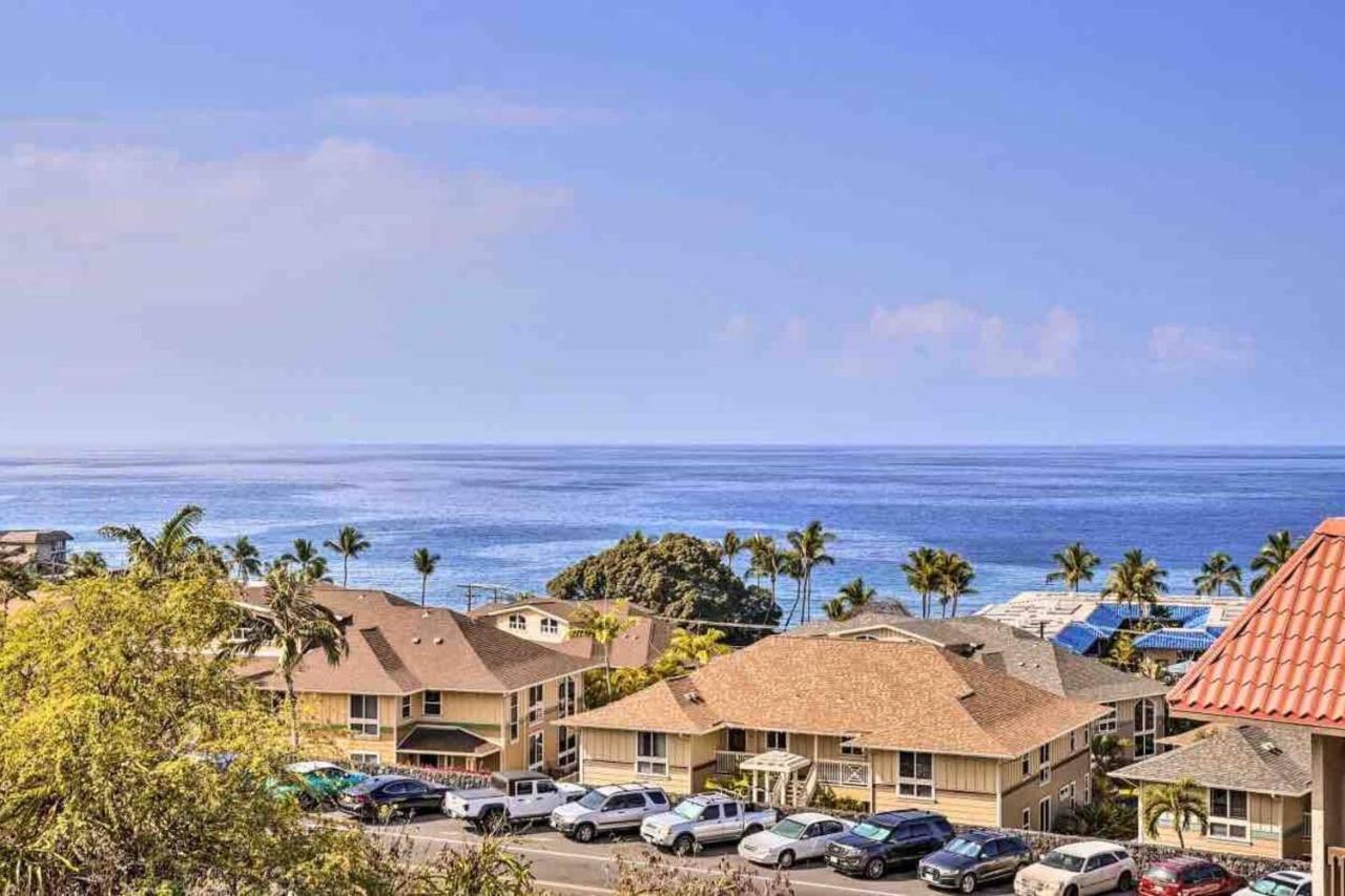 Family Friendly Kailua Bay View Ac Free Parking Walk To Kailua Village Eksteriør bilde