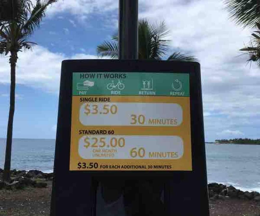 Family Friendly Kailua Bay View Ac Free Parking Walk To Kailua Village Eksteriør bilde