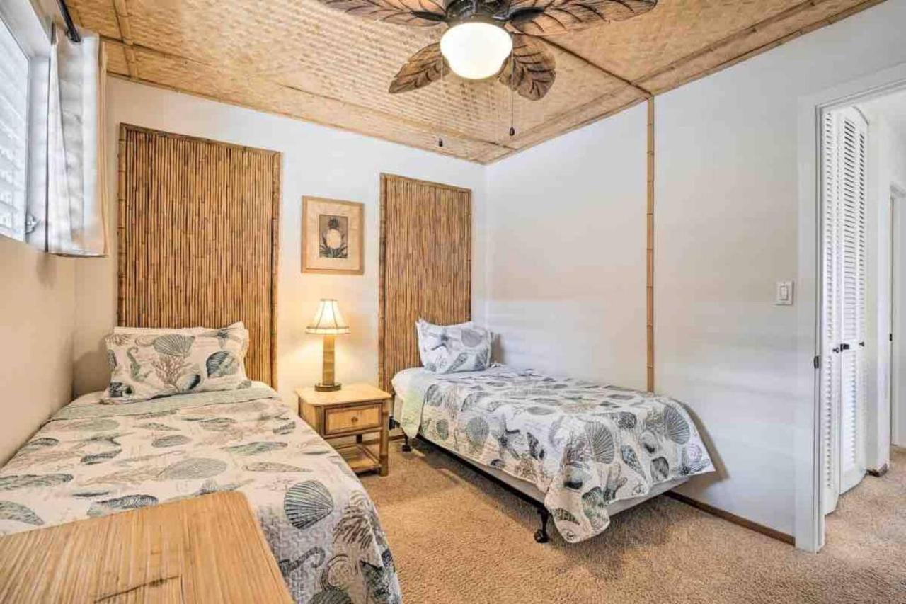 Family Friendly Kailua Bay View Ac Free Parking Walk To Kailua Village Eksteriør bilde