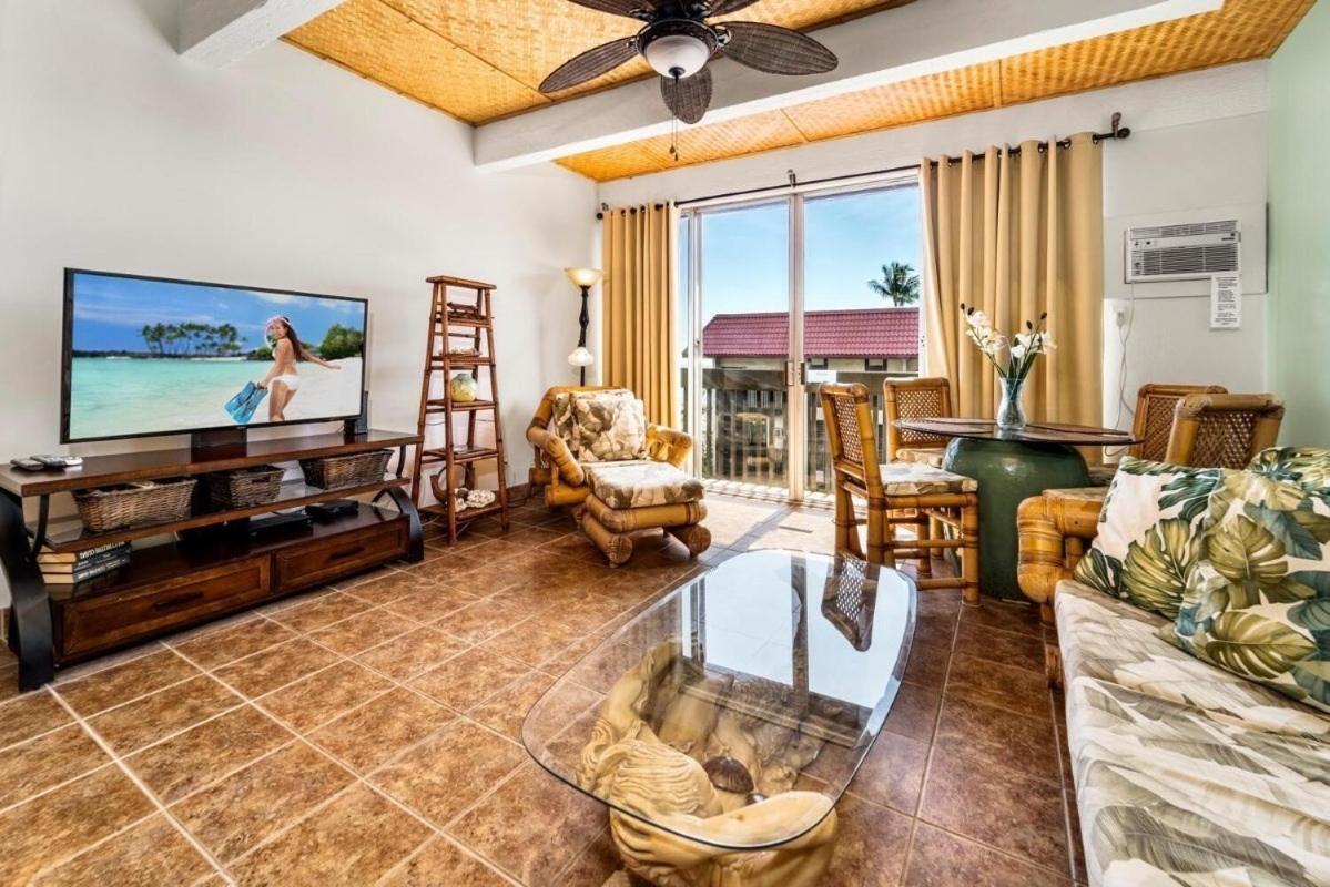Family Friendly Kailua Bay View Ac Free Parking Walk To Kailua Village Eksteriør bilde
